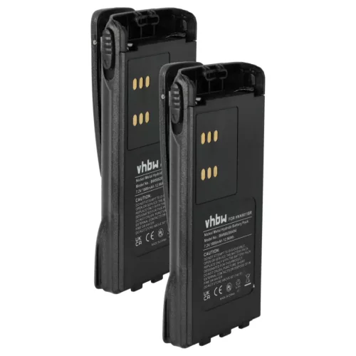 VHBW Radio Battery Motorola GP320, GP340, GP360, GP380 - 1800 mAh 7.2 V NiMH