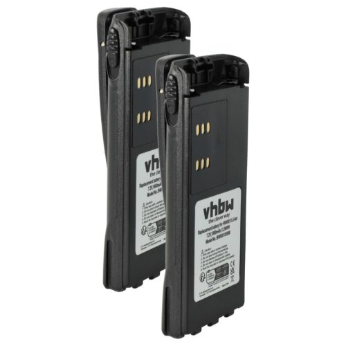 VHBW Radio Akku HMNN4151, HMNN4154, HMNN4158, HMNN4159 - 1800 mAh 7,2 V Li-Ion