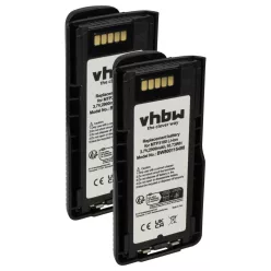   VHBW Radio Battery NNTN8020B, NNTN8020AC, NNTN8020A, NNTN8020 - 2900 mAh 3.7 V Li-Ion