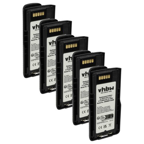 VHBW Radio Akku NNTN8020B, NNTN8020AC, NNTN8020A, NNTN8020 - 2900 mAh 3,7 V Li-Ion