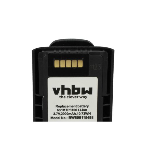 VHBW Radio Akku NNTN8020B, NNTN8020AC, NNTN8020A, NNTN8020 - 2900 mAh 3,7 V Li-Ion