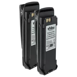   VHBW Radio Battery NNTN4066, PMNN4065, NNTN4077, NNTN4103 - 1800 mAh 7.4 V Li-Ion