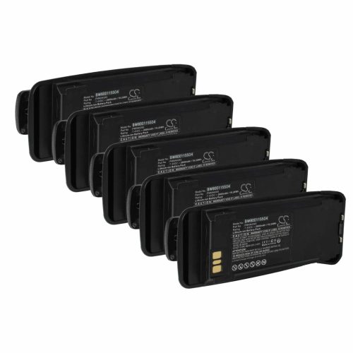 VHBW Rádió Akkumulátor NNTN4066, PMNN4065, NNTN4077, NNTN4103 - 2600 mAh 7,4 V Li-Ion