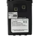 VHBW Radio Akku BLO-004, BLO-007, BLO-001 - 1700 mAh 7,4 V Li-Ion