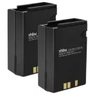 VHBW Radio Battery FNB-14, FNB-14H, FNB-12, FNB-12H, FNB-10, FNB-10H - 1000 mAh 12 V NiMH