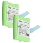 VHBW Radio Battery KEBT072A, BATT4R, BATT-4R, KEBT-072-A - 700 mAh 4.8 V NiMH