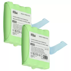   VHBW Radio Battery KEBT072A, BATT4R, BATT-4R, KEBT-072-A - 700 mAh 4.8 V NiMH