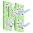 VHBW Rádió Akkumulátor KEBT072A, BATT4R, BATT-4R, KEBT-072-A - 700 mAh 4,8 V NiMH