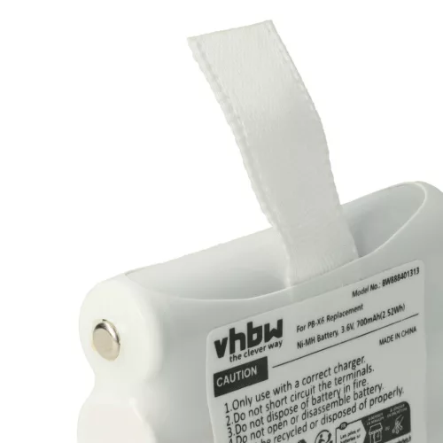 VHBW Radio Akku PB-X6 - 700 mAh 3,6 V NiMH
