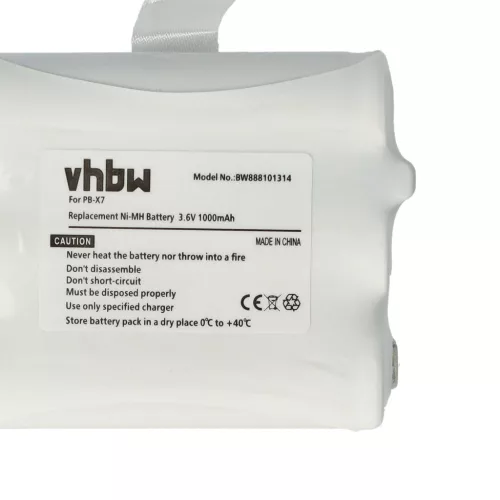 VHBW Radio Akku PB-X7 - 1000 mAh 3,6 V NiMH