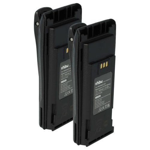 VHBW Radio Akku NNTN4497A, NNTN4497, NNTN4496AR, NNTN4496 - 1400 mAh 7,2 V NiMH