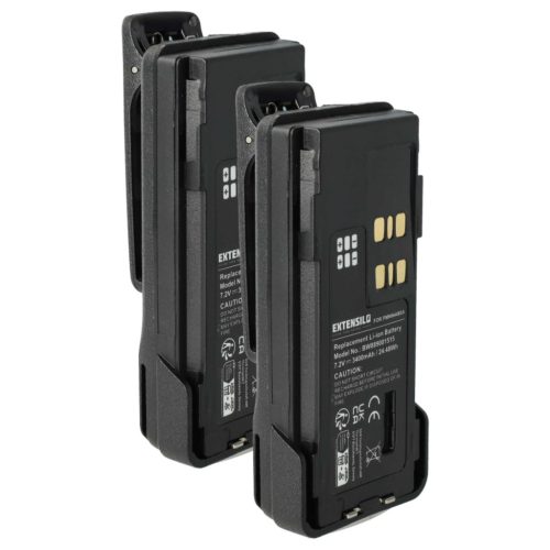 VHBW Radio Akku PMNN4416, PMNN4415, PMNN4415AR, PMNN441 - 3400 mAh 7,2 V Li-Ion