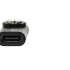 VHBW USB-C Töltőadapter Suunto ST-008 helyett - Mágneses, Fekete
