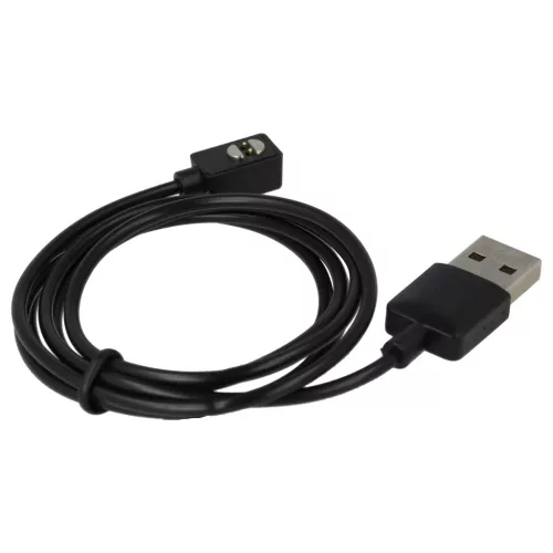 VHBW USB Charging Cable 2.5 mm Audio Jack - for Suunto Wing Headphones, Black