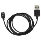 VHBW USB Charging Cable 2.5 mm Audio Jack - for Suunto Wing Headphones, Black