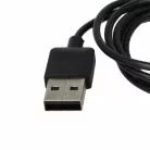 VHBW USB Charging Cable 2.5 mm Audio Jack - for Suunto Wing Headphones, Black