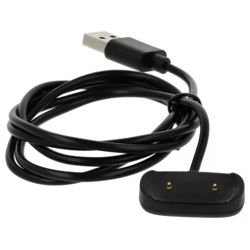 VHBW Ladekabel für Huami Amazfit Bip U, GTS 2e, Pop, Pop Pro Fitnessuhr - 96 cm, Magnetisch