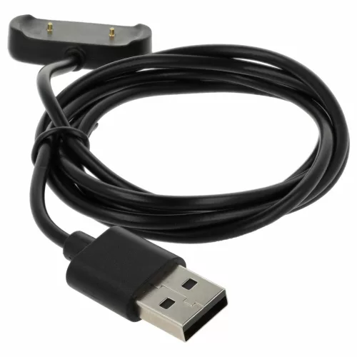 VHBW Ladekabel für Huami Amazfit Bip U, GTS 2e, Pop, Pop Pro Fitnessuhr - 96 cm, Magnetisch