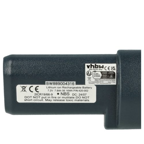 VHBW Laser Akku Niton 420-002 - 7800 mAh 7,2 V Li-Ion