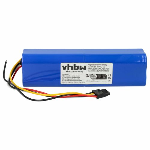 VHBW Akkumulátor Cecotec 49CE5402, 80694 - 5200 mAh 14,8 V Li-Ion