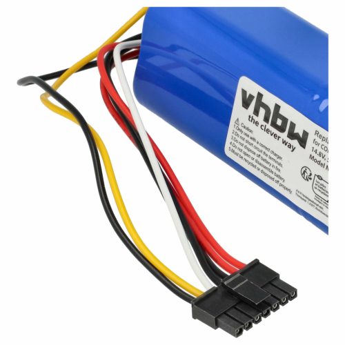 VHBW Staubsauger Akku Cecotec Conga 5090, 5490, 6090, 7090 - 5200 mAh 14,8 V Li-Ion