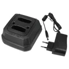 VHBW Doppel-Ladegerät und Netzadapter für Motorola PS000469A02, NNTN7558A - 15 V, 0,8 A
