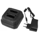 VHBW Dual Charger and Power Adapter for Motorola PS000469A02, NNTN7558A Replacement - 15 V, 0.8 A