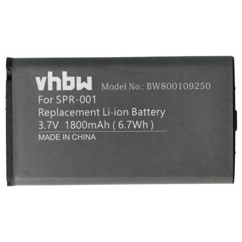 VHBW Game Console Battery SPR-001, SPR-003, SPR-A-BPAA-CO - 1800 mAh 3.7 V Li-Ion