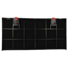 2x Aktivkohlefilter als Ersatz für AEG 0243271009 für Bauknecht Kochfeld - 43 x 21.2 x 2.7 cm