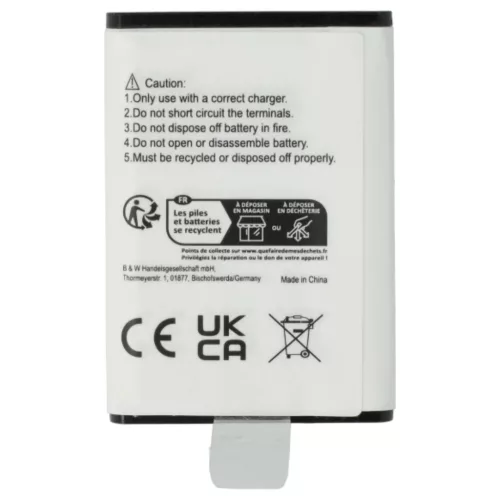 VHBW Radio Battery Baofeng BL-3 replacement - 1500 mAh 3.7 V Li-Ion