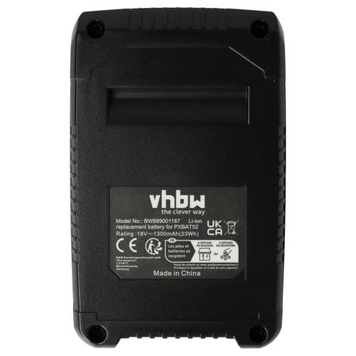 2x Battery replaces Einhell 45.114.36, 4511437, 4511396, 4511395 Electric Power Tool - 1300 mAh, 18 V, Li-Ion