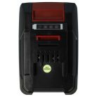 2x Battery replaces Einhell 45.114.36, 4511437, 4511396, 4511395 Electric Power Tool - 1300 mAh, 18 V, Li-Ion