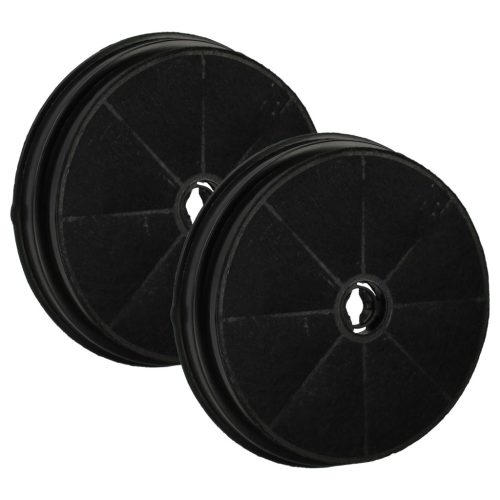 2x Activated Carbon Filter as Replacement for Beko 9174220018, 9199001580 for Proline Hob - 19 cm