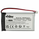 VHBW Remote Control Battery R0BATT00E0018, BH3V7L, AIRBM3V7L - 1200 mAh 3.7 V Li-polymer
