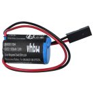 VHBW Ipari vezérlő Akkumulátor Siemens 575332TA, 146881, 575332, 143467 - 900 mAh 3 V Li-MnO2