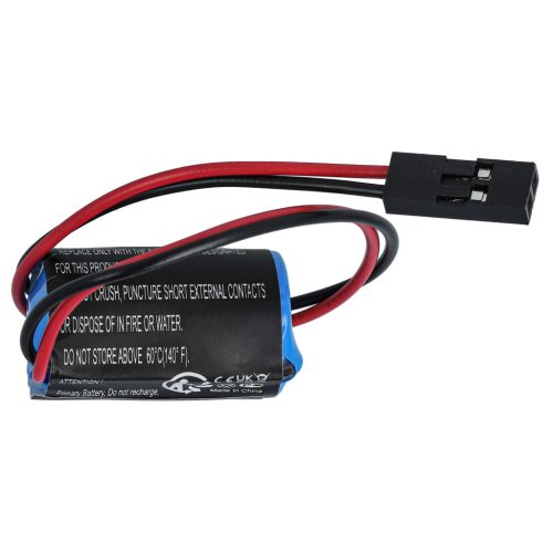 VHBW Ipari vezérlő Akkumulátor Siemens 575332TA, 146881, 575332, 143467 - 900 mAh 3 V Li-MnO2