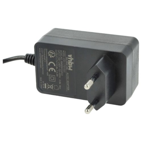 VHBW Hálózati adapter MRK9103A Robomow fűnyíró robot töltőállomáshoz - 17 V / 0,8 A