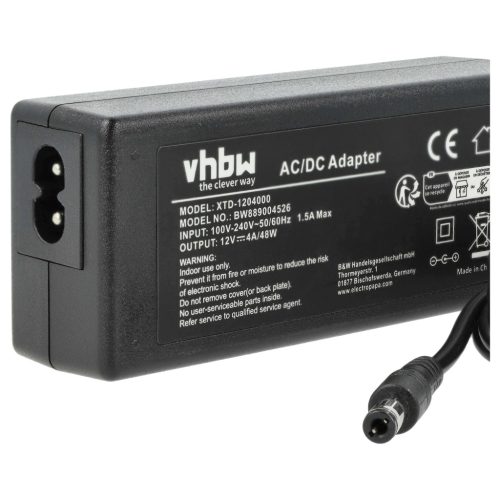 VHBW Hálózati adapter különböző elektromos eszközökhöz - 12 V