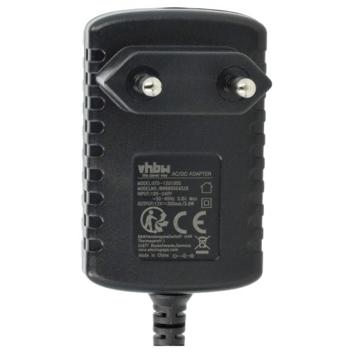 VHBW Hálózati adapter Thorens CLASSIC S-SHAPE helyett - 12 V / 0,3 A