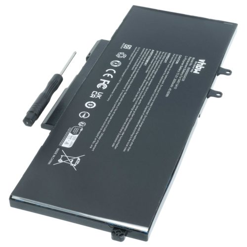 VHBW Notebook-Akku 3PCVM, YPVX3, 3HWPP - 3000 mAh 15,2 V Li-Polymer