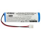 VHBW Akku Zafferano 8052536910881, BAT04701906701900 - 2600 mAh 3,7 V Li-Ion