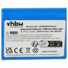 VHBW Akku Zafferano BAT04705506701900, 8056300198024 - 7800 mAh 3,7 V Li-Ion