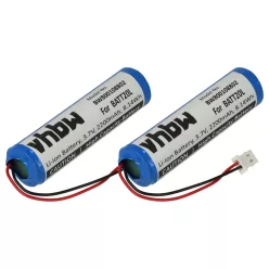 VHBW Radio Battery BATT20L - 2200 mAh 3.7 V Li-Ion