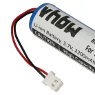 VHBW Radio Battery BATT20L - 2200 mAh 3.7 V Li-Ion