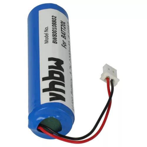 VHBW Radio Battery BATT20L - 2200 mAh 3.7 V Li-Ion