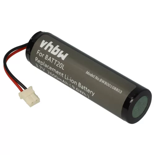 VHBW Radio Battery BATT20L - 2600 mAh 3.7 V Li-Ion