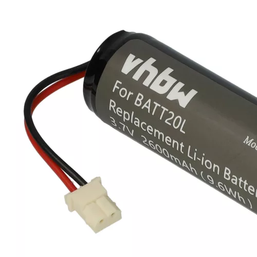 VHBW Radio Battery BATT20L - 2600 mAh 3.7 V Li-Ion