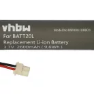 VHBW Radio Akku BATT20L - 2600 mAh 3,7 V Li-Ion