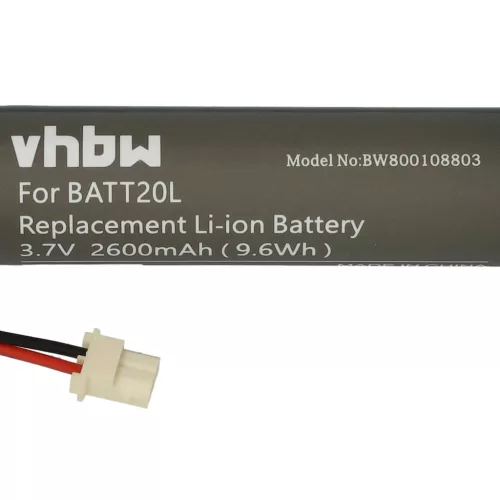 VHBW Radio Akku BATT20L - 2600 mAh 3,7 V Li-Ion