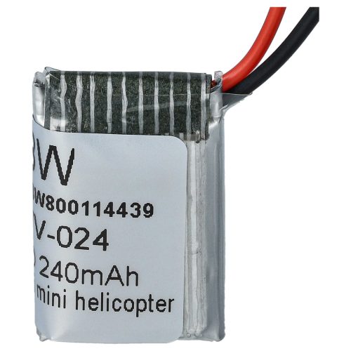 VHBW Drohnenakku Syma - 240 mAh 3,7 V Li-Ion